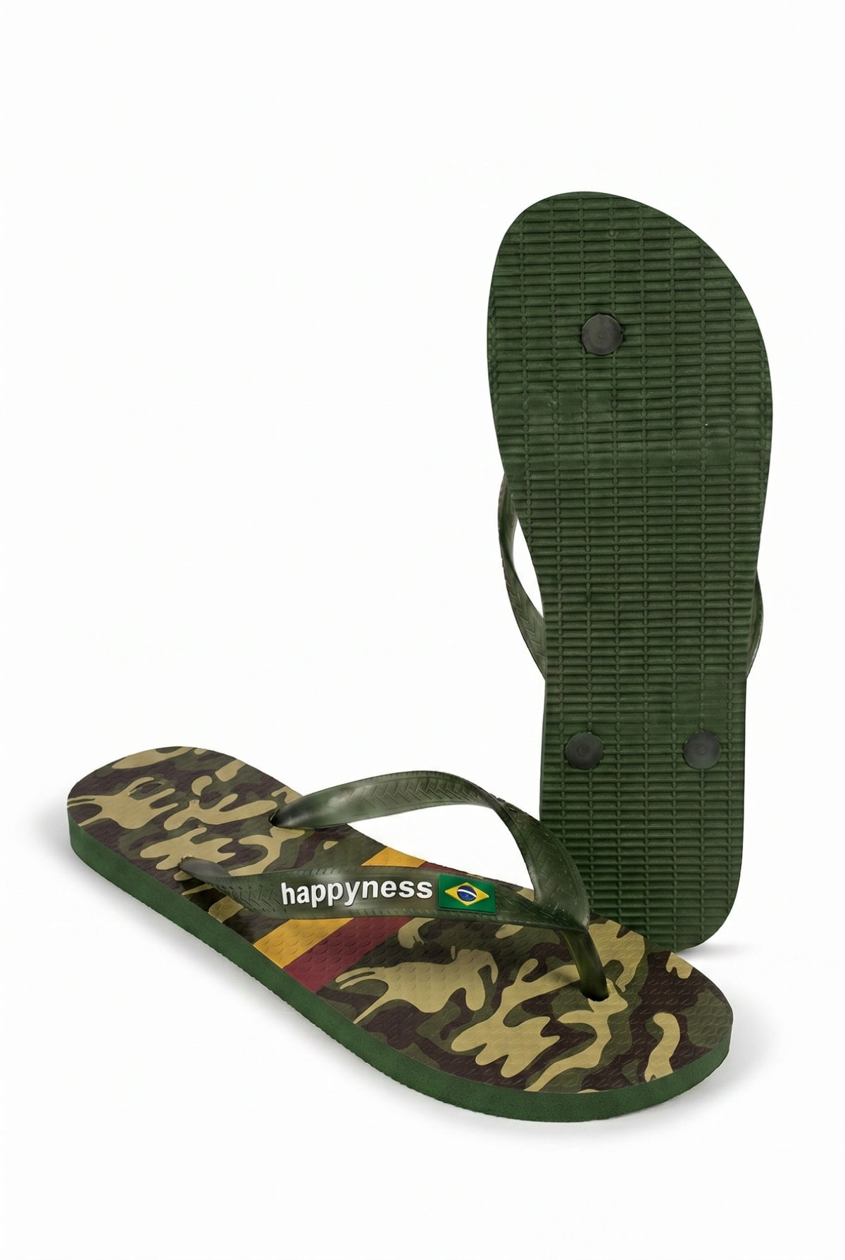 Chinelo Camuflado Militar