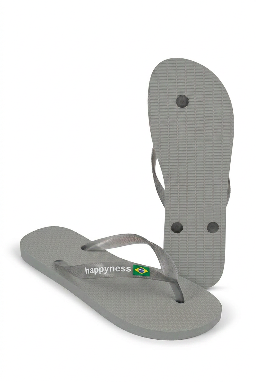 Chinelo Cinza