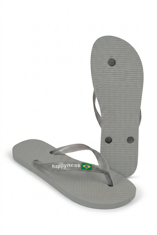 Chinelo Cinza