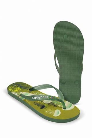 Chinelo Oceano Verde